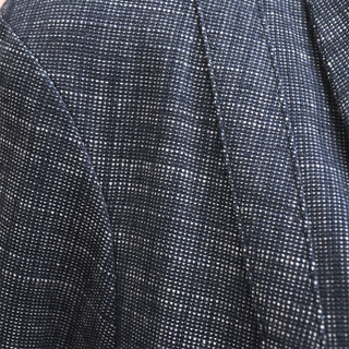 CHRISTIAN DIOR | Navy Blue Tie Wrap Jacket