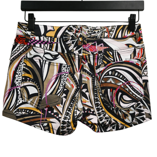 EMILIO PUCCI | Abstract Grasshopper Print Cotton Shorts
