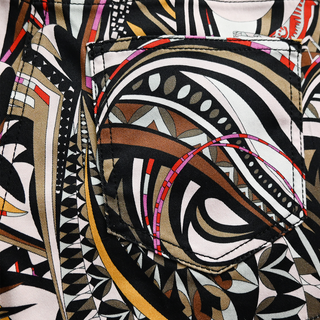 EMILIO PUCCI | Abstract Grasshopper Print Cotton Shorts