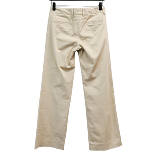 DOLCE & GABBANA | Beige Cotton-Blend Wide Leg Pants