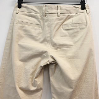 DOLCE & GABBANA | Beige Cotton-Blend Wide Leg Pants