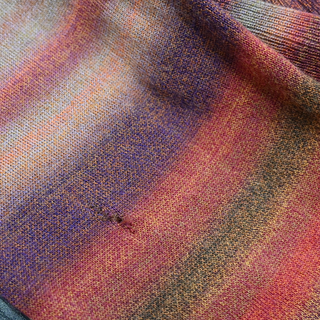 YVES SAINT LAURENT | Autumn Striped Wool Cardigan