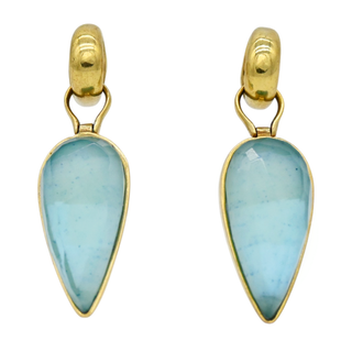 VAUBEL DESIGNS | Blue Stone Drop Earrings