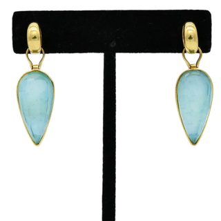 VAUBEL DESIGNS | Blue Stone Drop Earrings