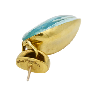 VAUBEL DESIGNS | Blue Stone Drop Earrings