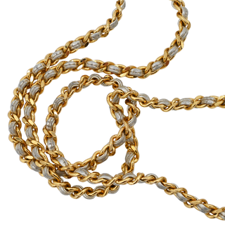 CHANEL | Quilted Gold-Metallic Mini Camera Bag