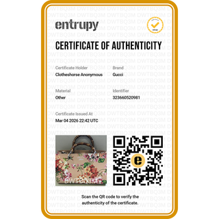 GUCCI | Pink Blooms Bamboo Shopper Tote Bag