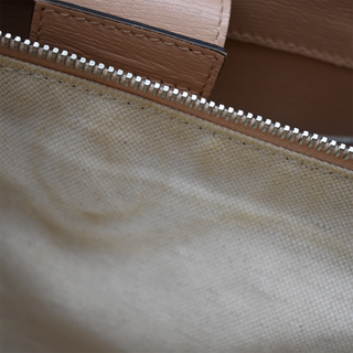 GUCCI | Pink Blooms Bamboo Shopper Tote Bag