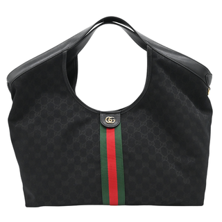 GUCCI | Black Giglio Large Tote Bag