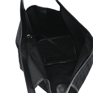 GUCCI | Black Giglio Large Tote Bag