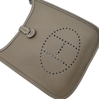 HERMES | Evelyne TPM Taupe Leather Crossbody Bag