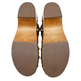 TORY BURCH | Blythe Brown Suede Clogs