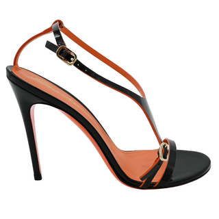 SANTONI | Strappy Patent Leather Heels