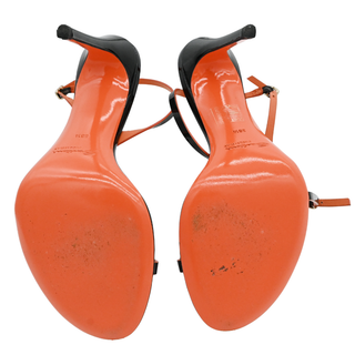 SANTONI | Strappy Patent Leather Heels