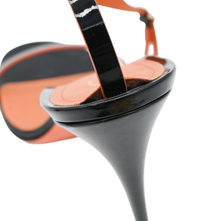 SANTONI | Strappy Patent Leather Heels