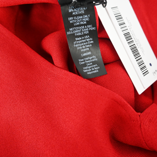 MARIA CORNEJO | Bias Sarah Rouge Eco Draped Long Dress