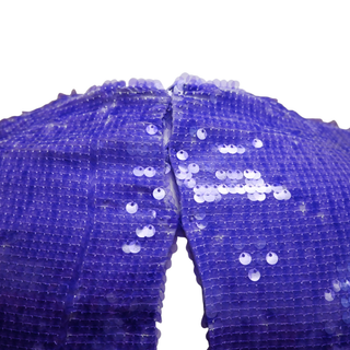 Clyde Purple Sequin Mini Dress