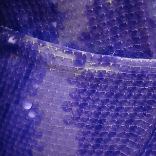 Clyde Purple Sequin Mini Dress