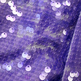 Clyde Purple Sequin Mini Dress