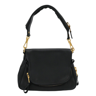 TOM FORD | Jennifer Black Leather Shoulder Bag