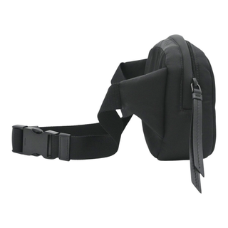 PRADA | Black Padded Nylon Belt Bag