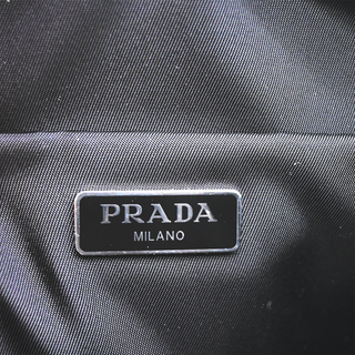PRADA | Black Padded Nylon Belt Bag
