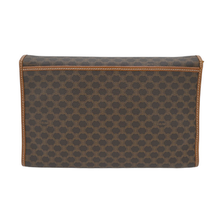 CELINE | Logo Macadam Flap Clutch