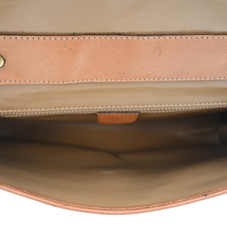 CELINE | Logo Macadam Flap Clutch