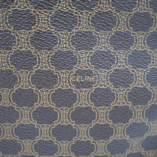 CELINE | Logo Macadam Flap Clutch