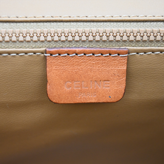 CELINE | Logo Macadam Flap Clutch