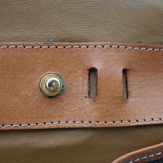 CELINE | Logo Macadam Flap Clutch