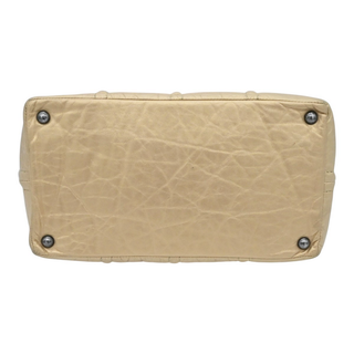 CHANEL | Gold Metallic Shopping in Moscow Tote Bag