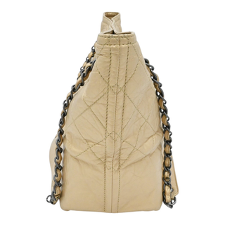 CHANEL | Gold Metallic Shopping in Moscow Tote Bag