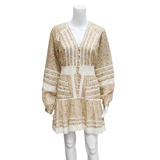 VERONICA BEARD | Addilyn Floral Peasant Mini Dress