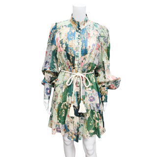 ALEMAIS | Floral Patchwork Mini Dress