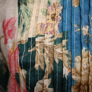 ALEMAIS | Floral Patchwork Mini Dress