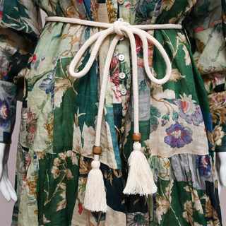 ALEMAIS | Floral Patchwork Mini Dress