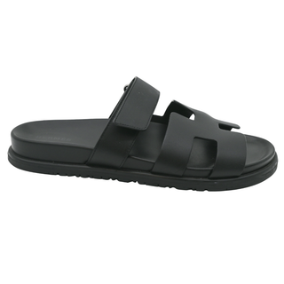 HERMES | Black Chypre Sandals