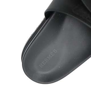 HERMES | Black Chypre Sandals