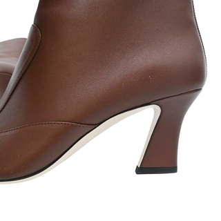 FENDI | Brown Leather FFreedom Zip Booties
