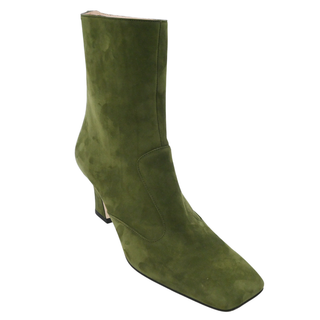 FENDI | Green Suede FFreedom Zip Booties