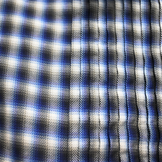 LOEWE | Blurred Check Cotton Button-Down Blouse