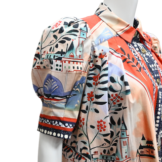 HUNTER BELL | Leslie Coastal Village Mini Dress