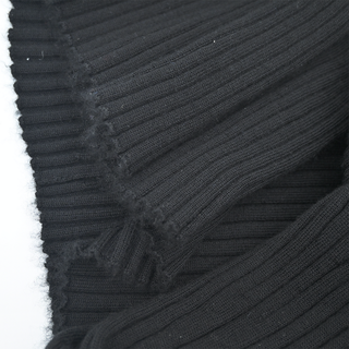 GABRIELA HEARST | Black Ribbed Knit Maxi Dress