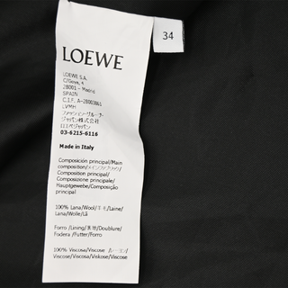 LOEWE | Sage Houndstooth Wool Blazer