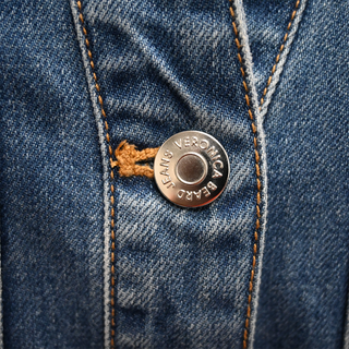 VERONICA BEARD | Evelyn Blue Denim Midi Shirt Dress