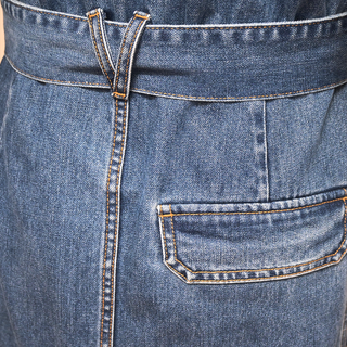 VERONICA BEARD | Evelyn Blue Denim Midi Shirt Dress