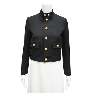 CELINE | Verneuil Black Wool Jacket