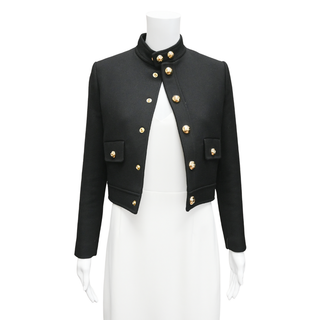 CELINE | Verneuil Black Wool Jacket