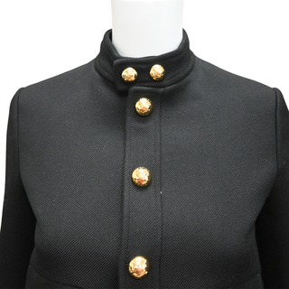 CELINE | Verneuil Black Wool Jacket